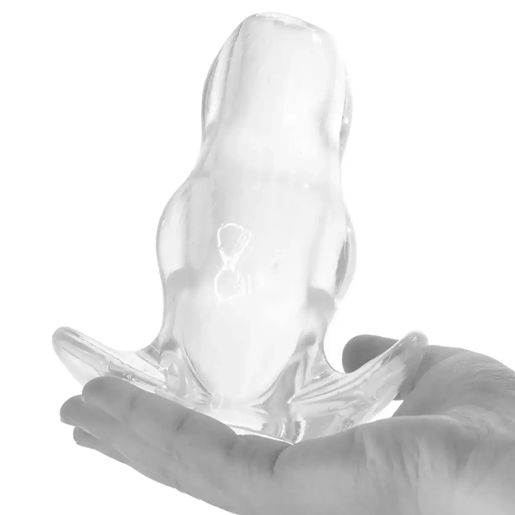 MASTER SERIES MASTER SERIES CLEAR VIEW HOLLOW ANAL PLUG M