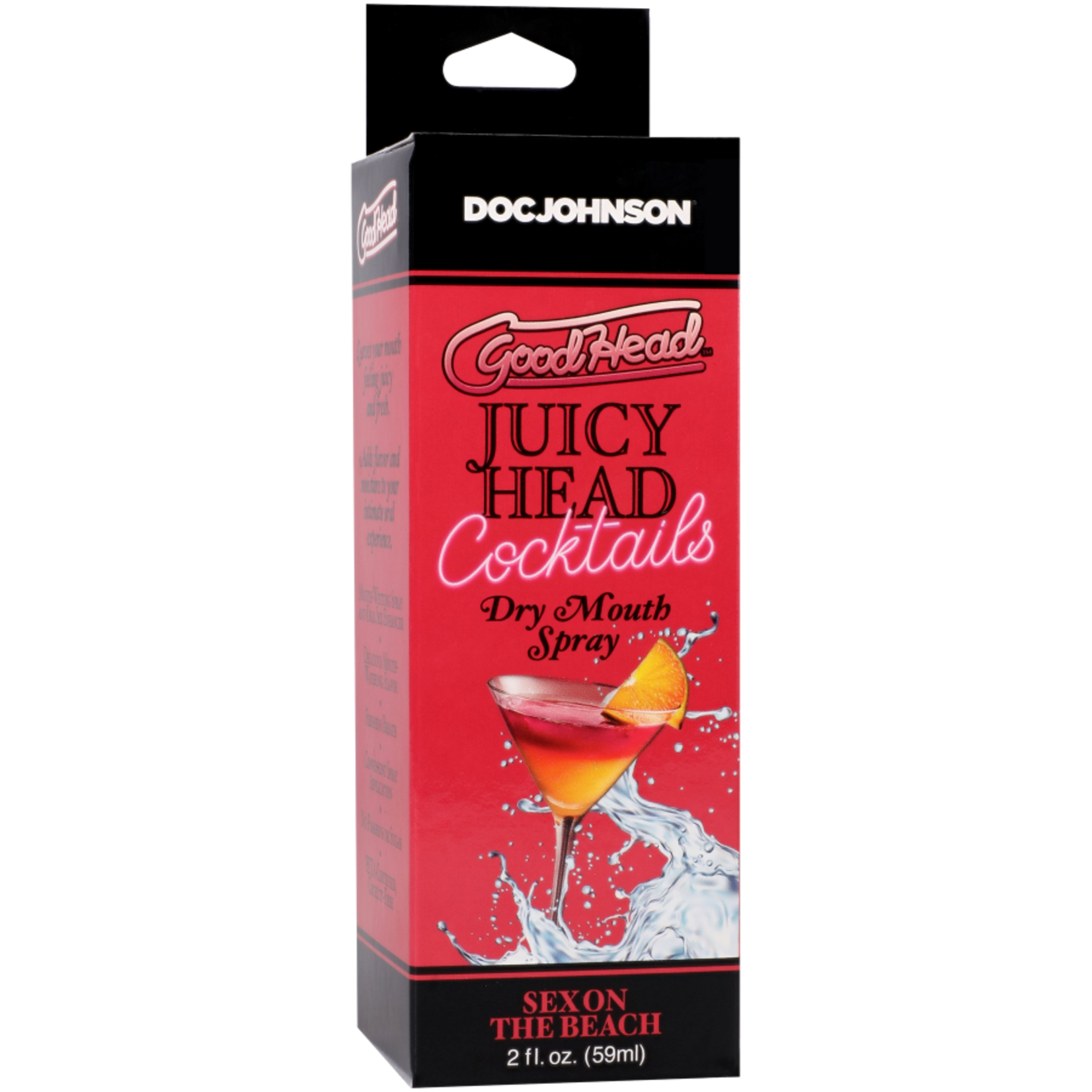 DOC JOHNSON GOODHEAD - JUICY HEAD COCKTAILS DRY MOUTH SPRAY - SEX ON THE BEACH