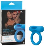CALEXOTICS SILICONE RECHARGEABLE DOUBLE TROUBLE