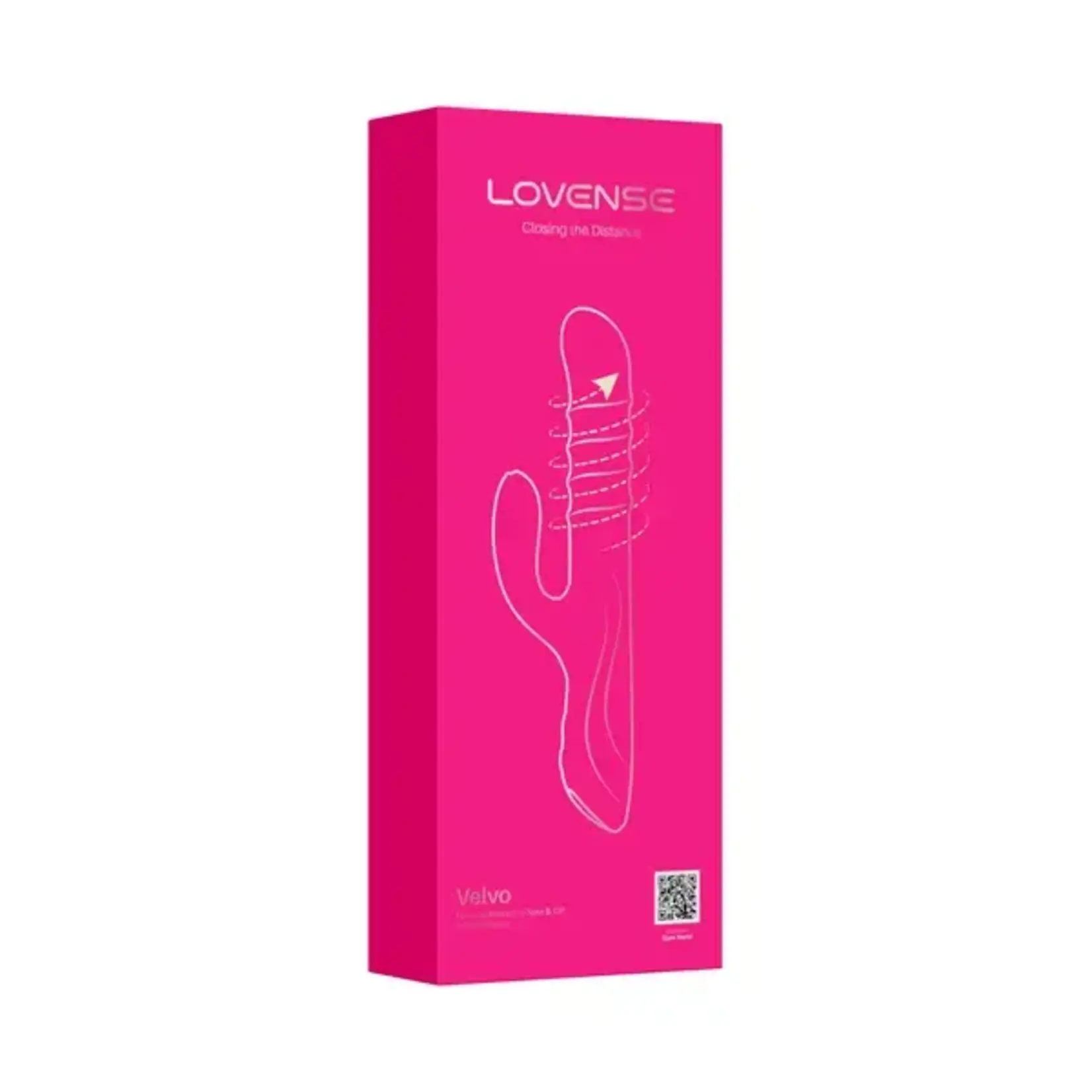 LOVENSE LOVENSE - VELVO BEADED G-SPOT AND CLIT RABBIT VIBRATOR