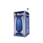 NMC - G STUCK - SILICONE ANAL PLUG - METALLIC BLUE