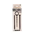 KNOT-KNOT - SILICONE URETHRAL SOUNDING KIT - 3-IN-1 SET - BLACK