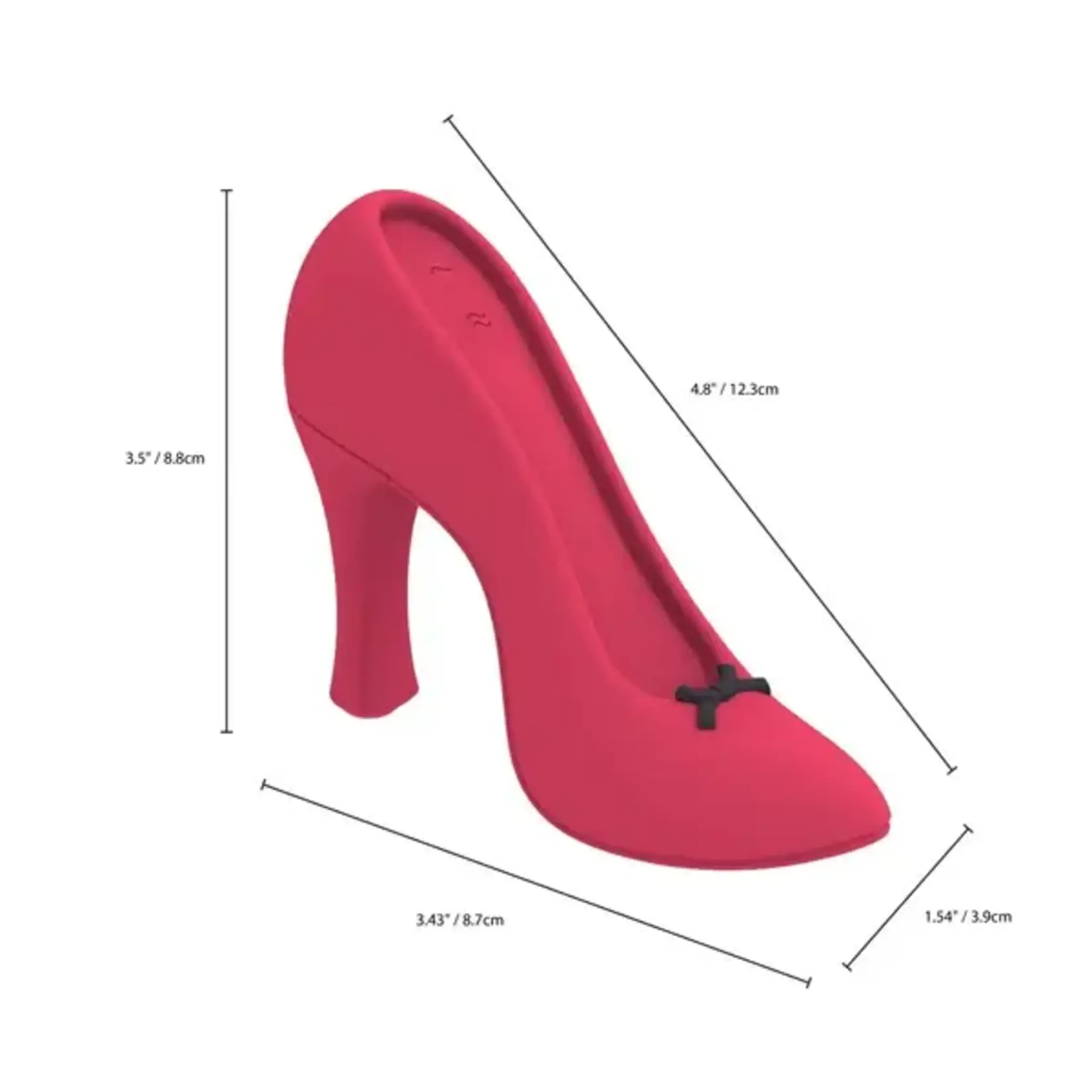 POWER PUMP – SILICONE DUAL MOTOR VIBRATOR – RED