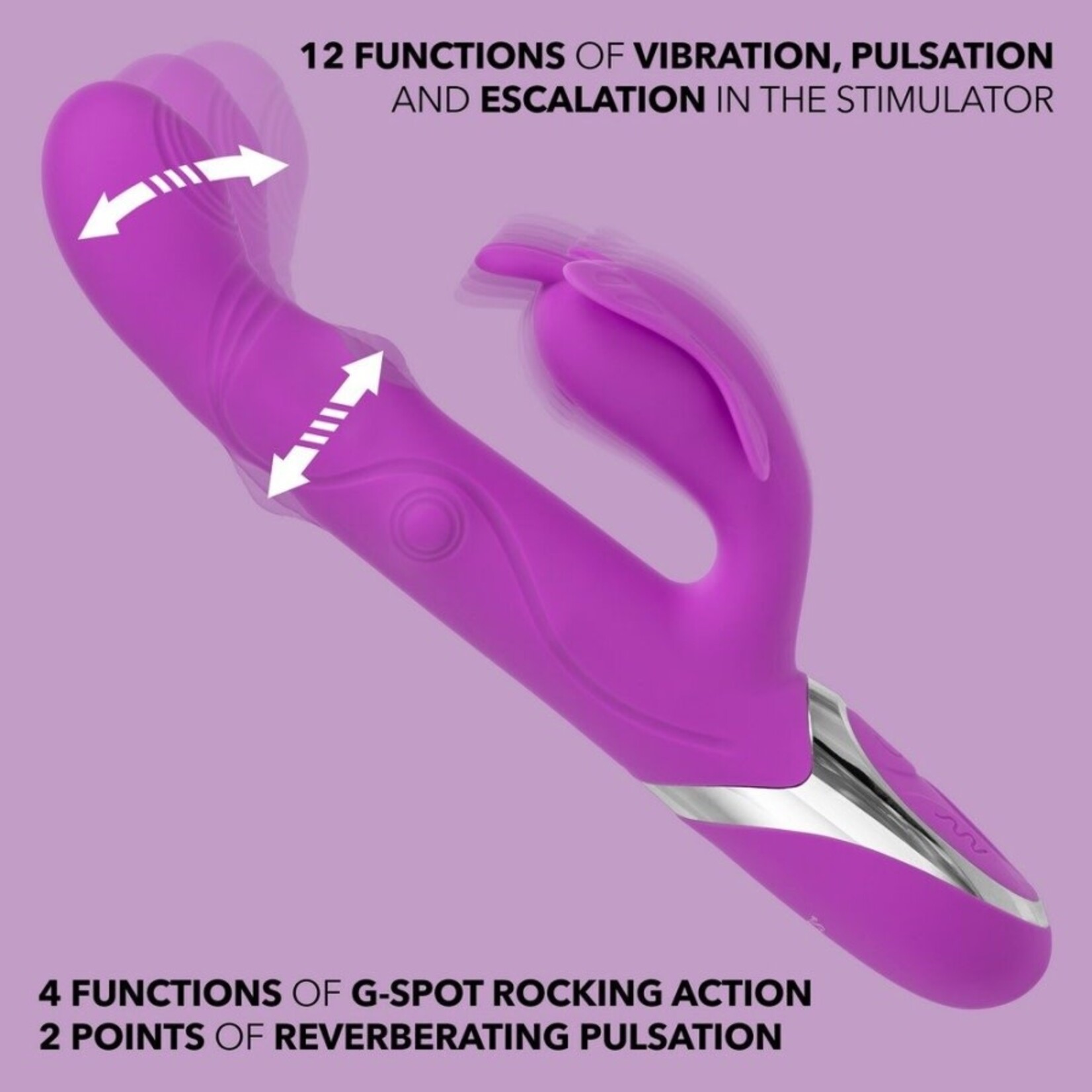 CALEXOTICS ENCHANTED THROBBING BUTTERFLY