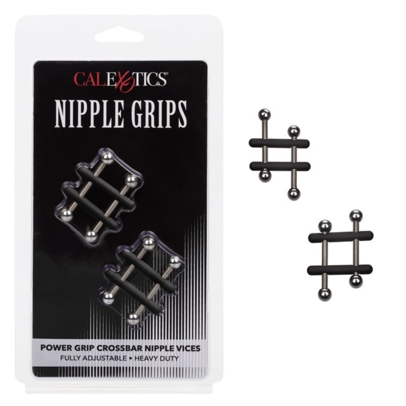 CALEXOTICS NIPPLE GRIPS POWER GRIP CROSSBAR NIPPLE VICES