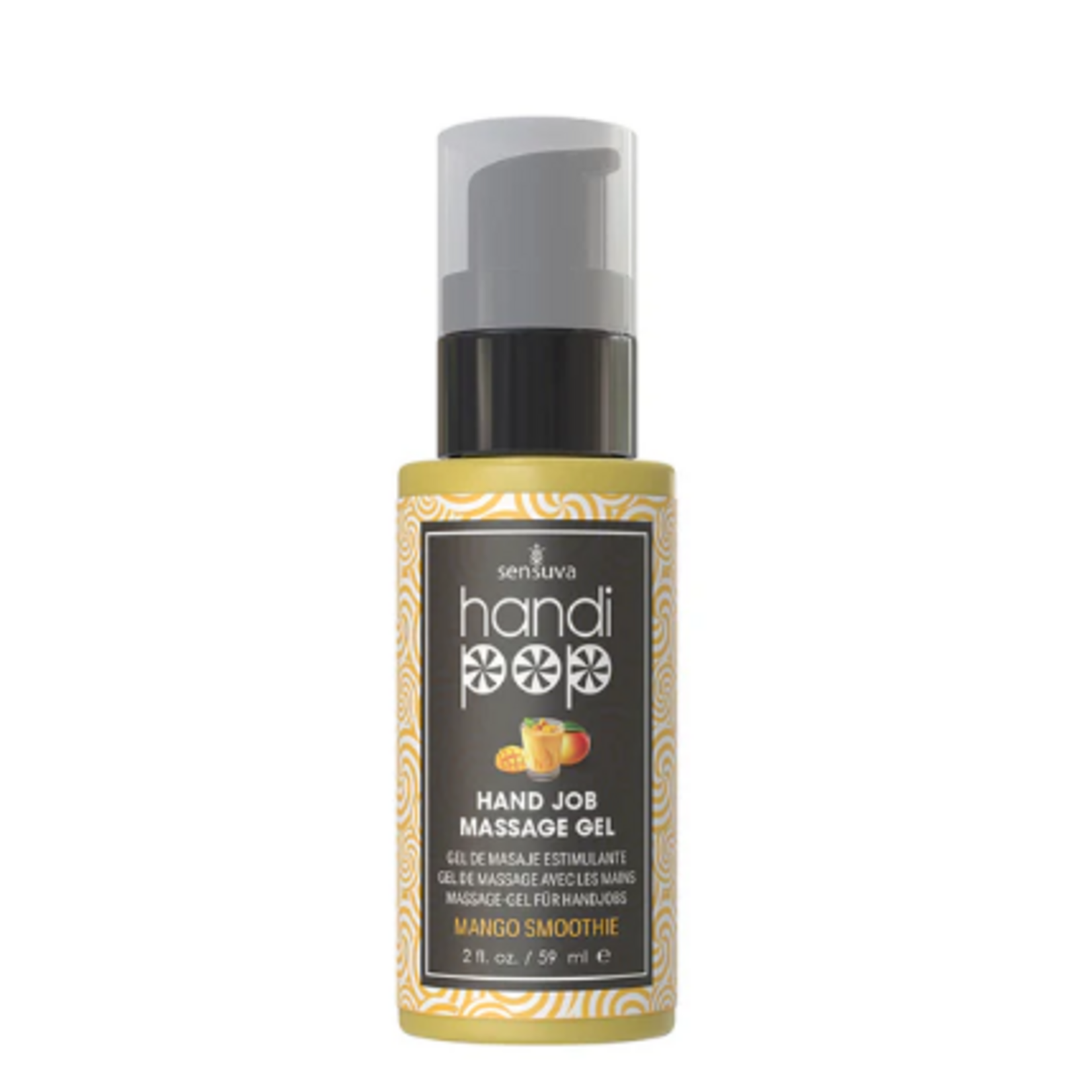 SENSUVA SENSUVA - HANDIPOP EDIBLE MASSAGE GEL - MANGO SMOOTHIE 2OZ.