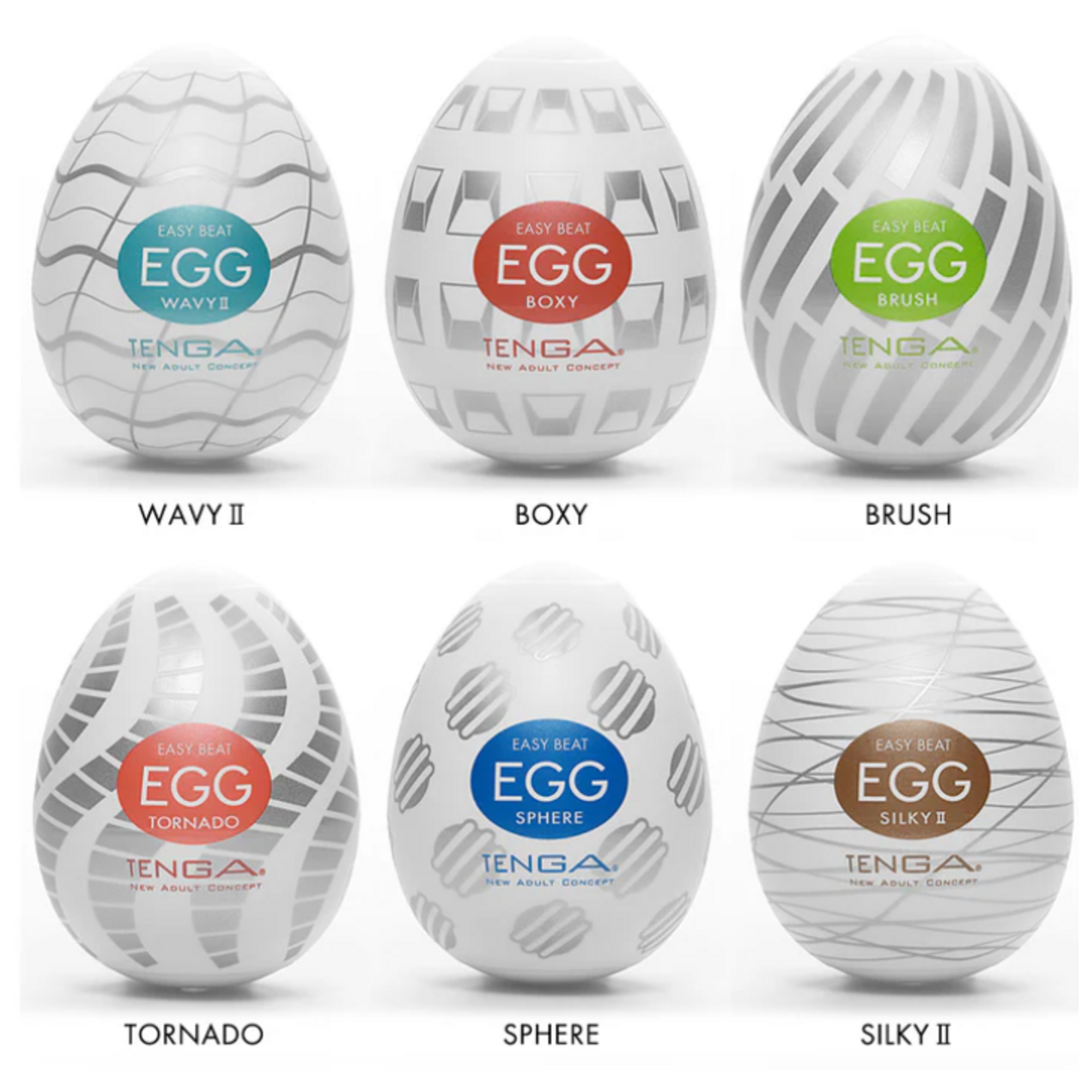TENGA TENGA EGG VARIETY PACK - STANDARD