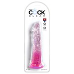 KING COCK KING COCK CLEAR 8" COCK PINK