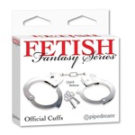 FETISH FANTASY FETISH FANTASY SERIES OFFICIAL HANDCUFFS - SILVER