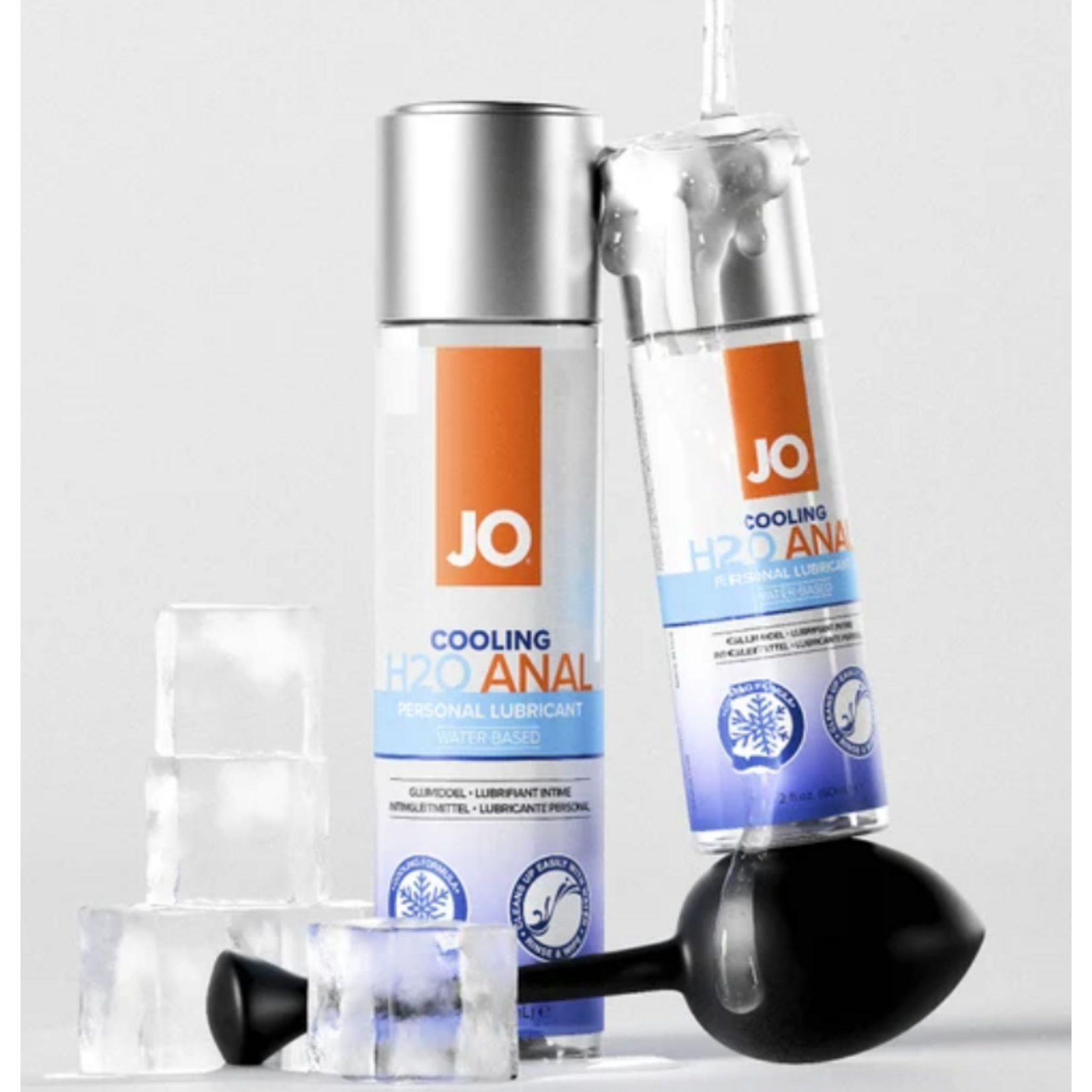 SYSTEM JO JO H2O ANAL - COOLING - LUBRICANT 4 FLOZ / 120 ML