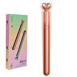 SINSATIONS 10-SPEED ROSE GOLD RECHARGEABLE WATERPROOF VIBRATOR