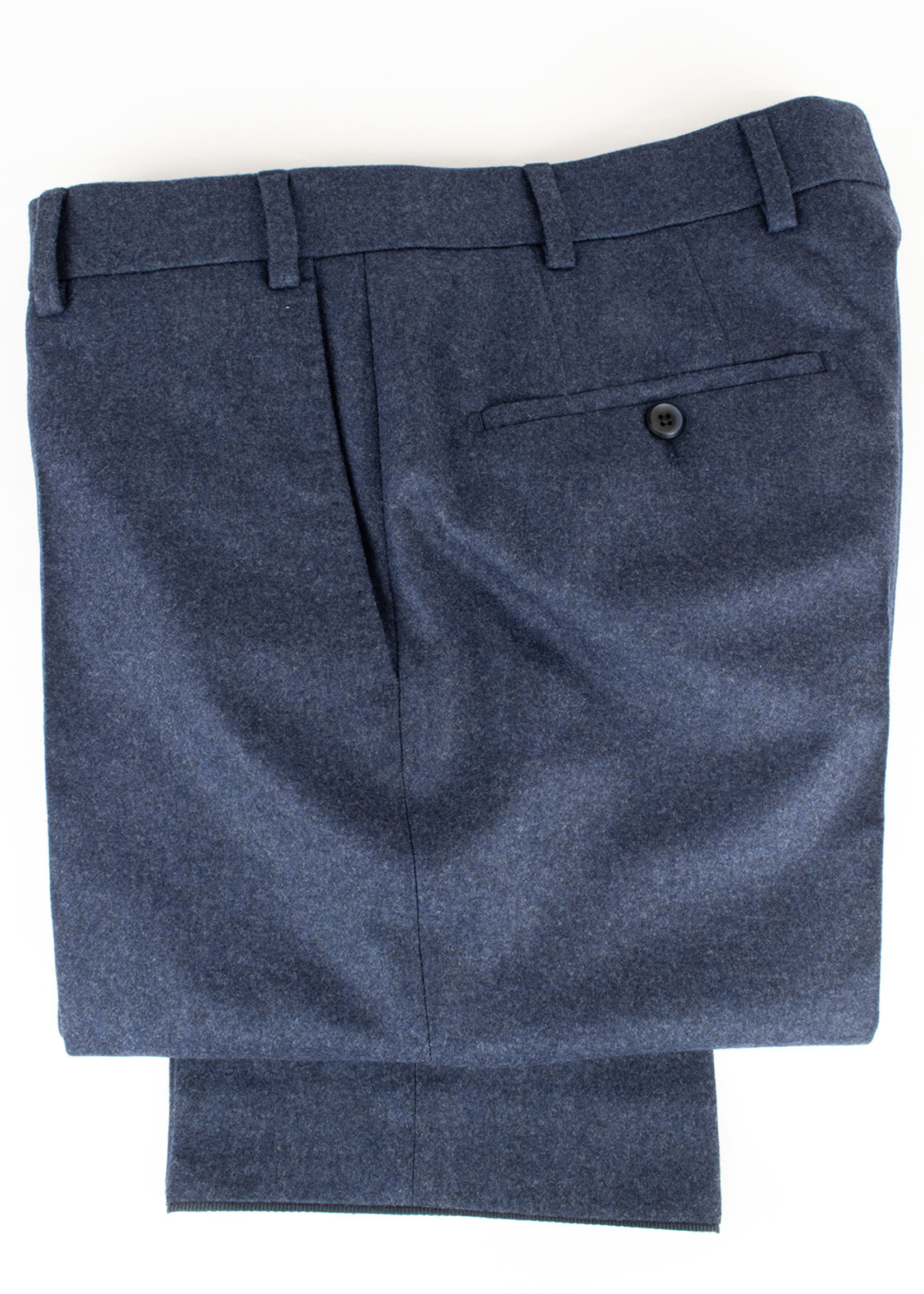 Hiltl Hiltl Piacenza Pant Navy Carded Woolen Flannel