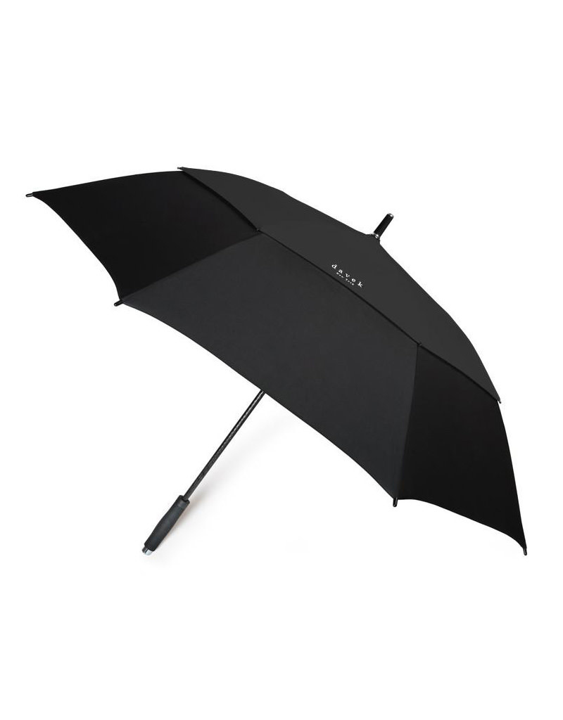Davek Golf Umbrella Black - Drinkwater's Cambridge