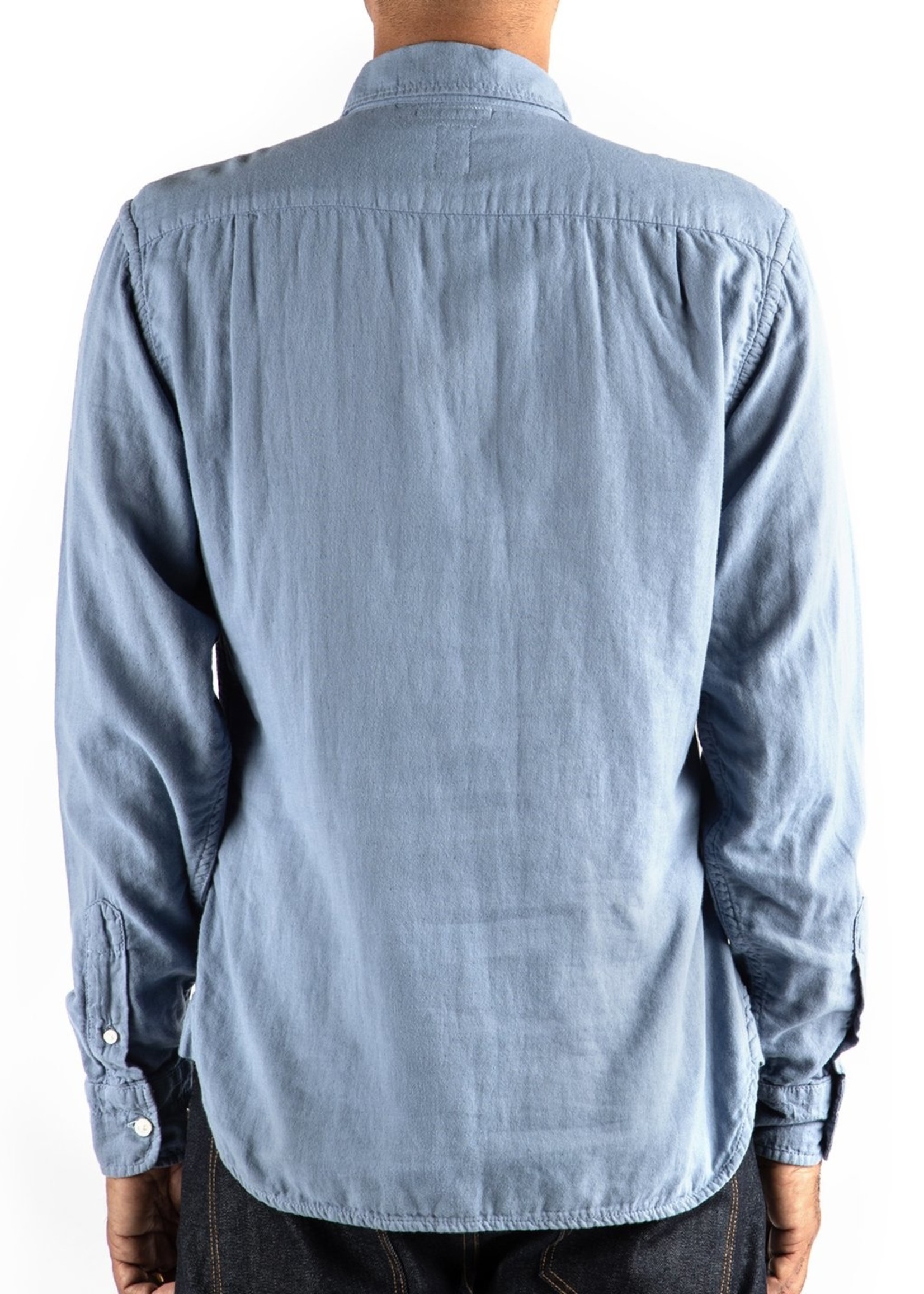 Kato Kato Matte Blue Vintage Double Gauze Shirt