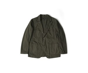 Engineered Garments Bedford Jacket Olive Heavy Weight Cotton