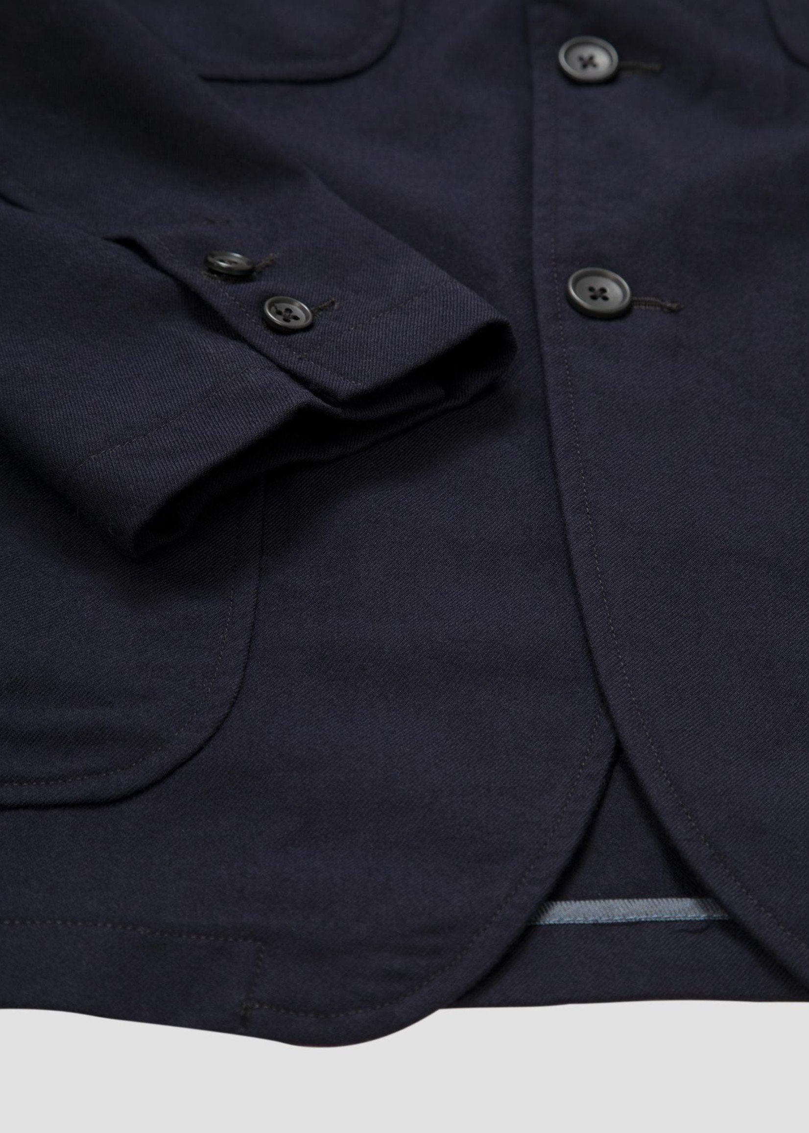 Engineered Garments Engineered Garments New Bedford Jacket Dark Navy /  Uniform Serge (21F1D004)