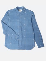 Kardo Kardo Rodney Blue Embroidered Shirt L/S