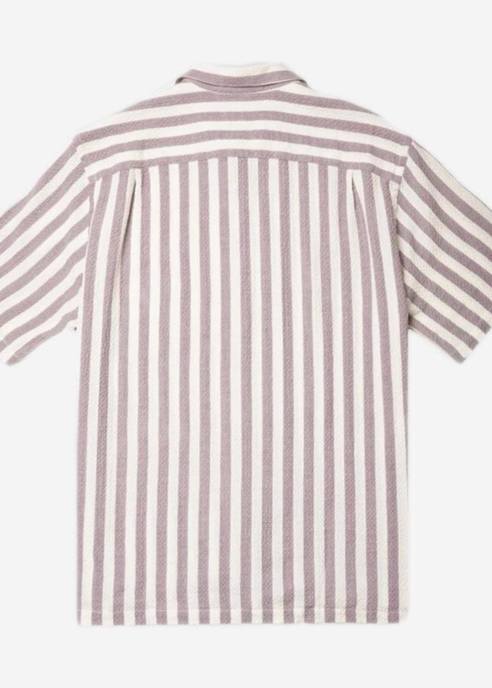 Portuguese Flannel Portuguese Flannel Lavanda Stripe S/S Shirt