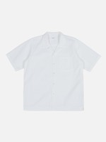 Universal Works Universal Works Camp Shirt White Delos Cotton