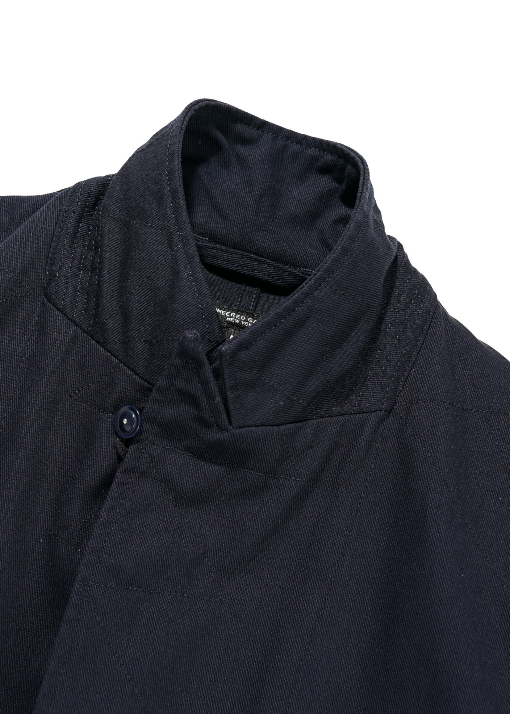 EG Bedford Jacket Dk. Navy Cotton Herringbone Twill (LN152-CT069