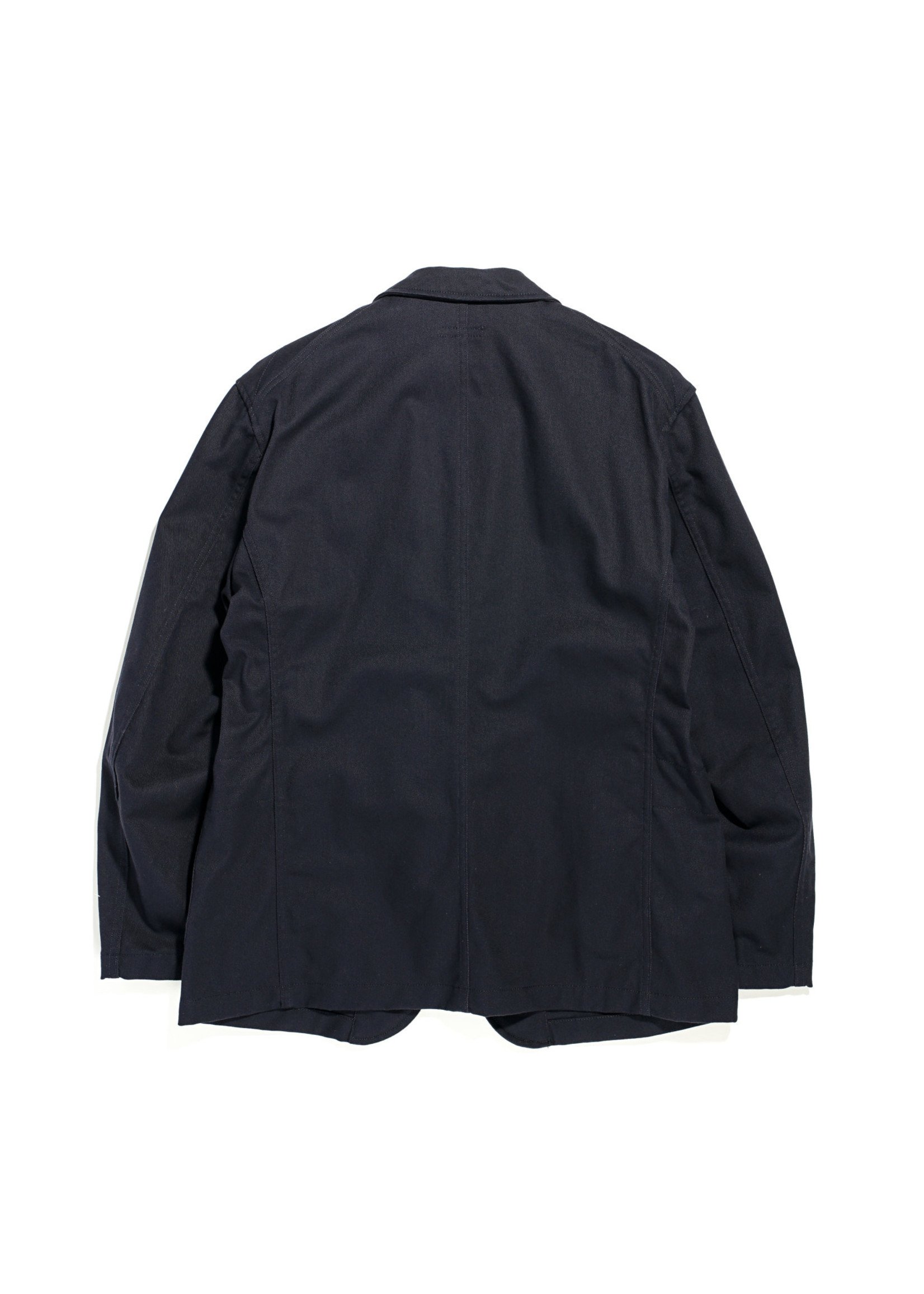 EG Bedford Jacket Dk. Navy Cotton Herringbone Twill (LN152-CT069