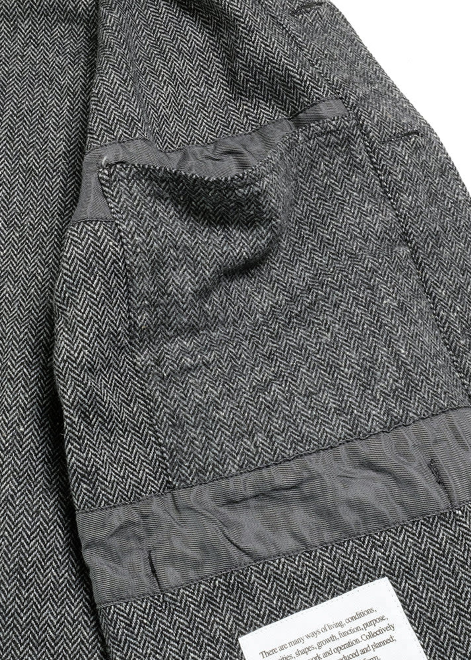 Engineered Garments  Andover Jacket - Grey Poly Wool Herringbone