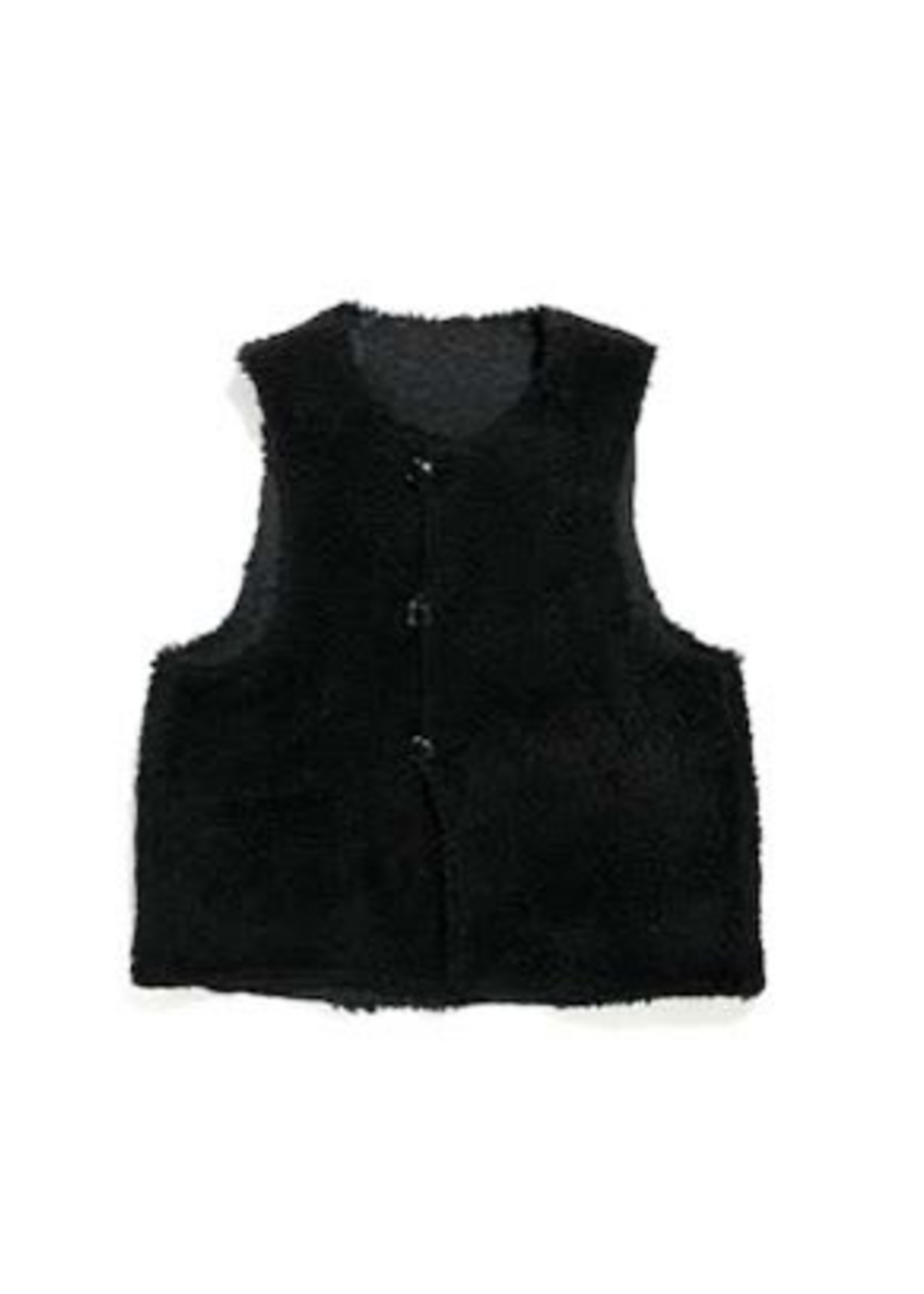 EG Over Vest Black/Navy CP Geo Jacquard (LN122-CB005