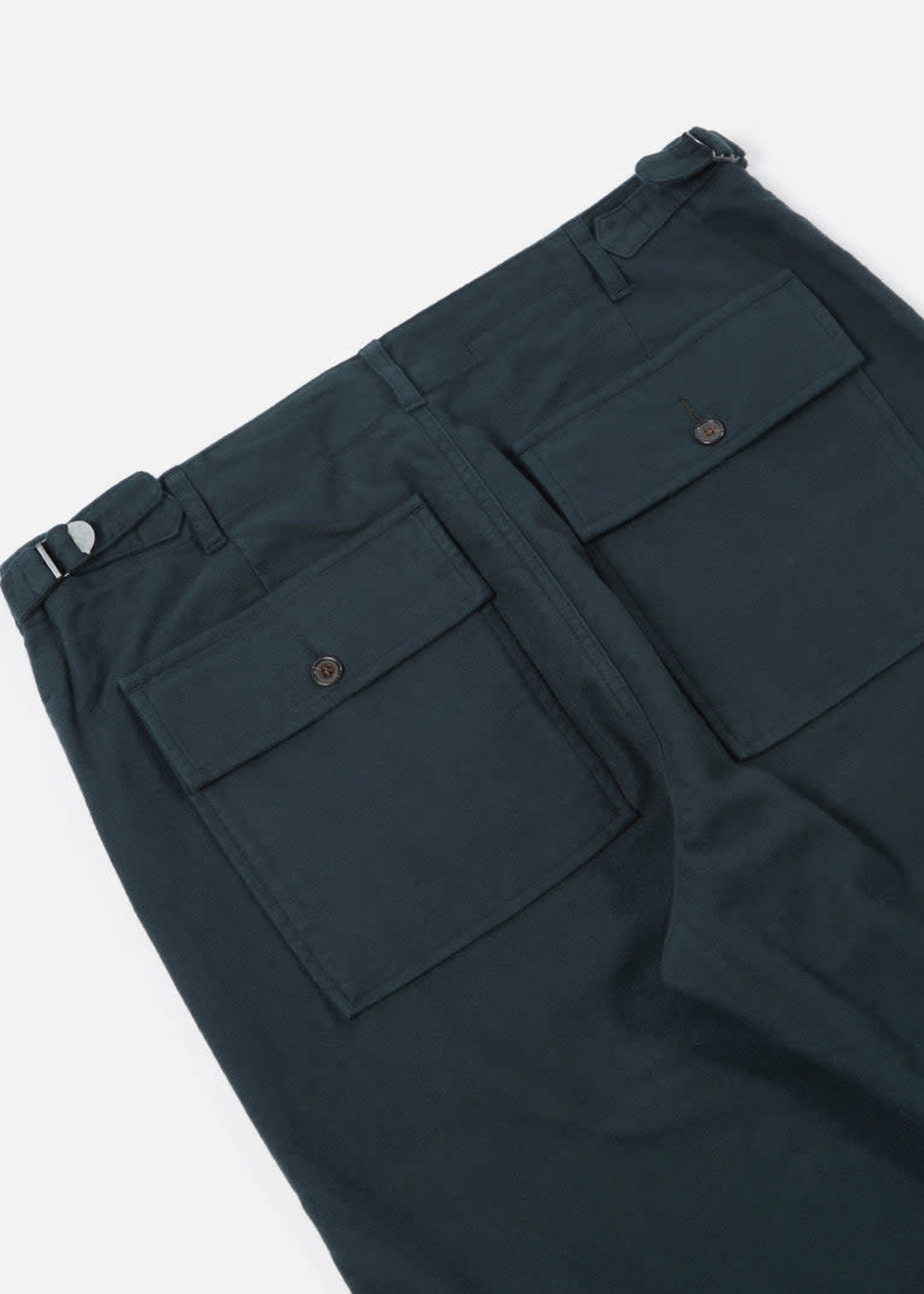 Universal Works Universal Works Fatigue Pant Cotton Moleskin Navy