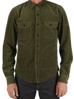 Kato Kato Anvil Shirt Jacket Military Green Corduroy