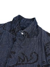 EG Bedford Jacket Indigo Floral Print (23S1D005) - Drinkwater's