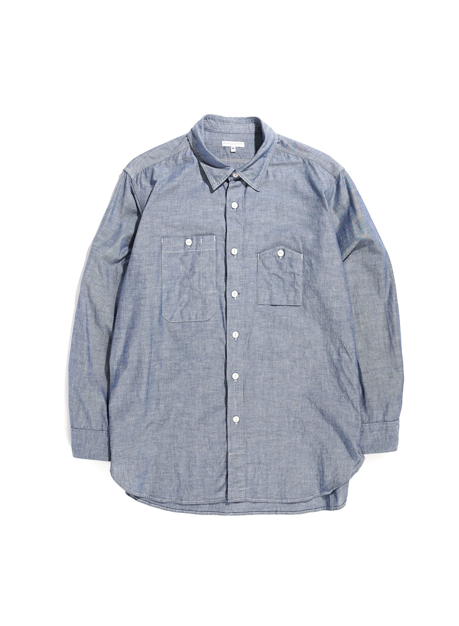 EG Work Shirt Lt. Blue Chambray (23S1A007)