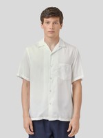 Portuguese Flannel Portuguese Flannel Dogtown Offwhite  Camp Collar Shirt
