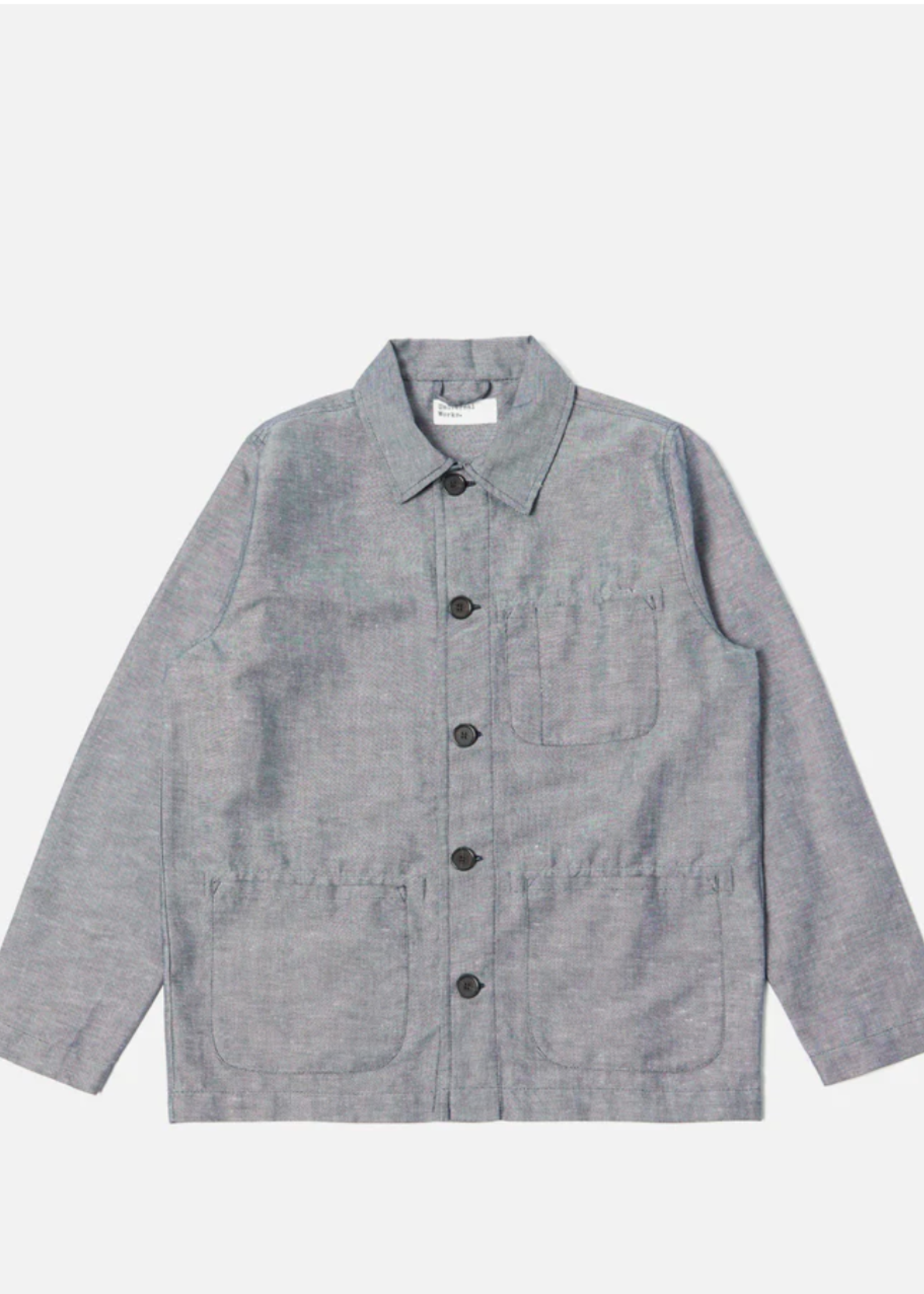 Universal Works Universal Works Field Jacket Navy Hemp Cotton Mix