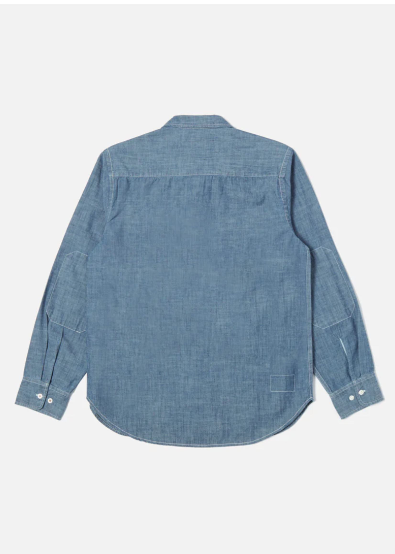 Universal Works Universal Works Workers Shirt Indigo Chambray