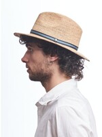 Borsalino Raffia Crochet Fedora