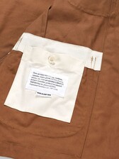 EG Bedford Jacket Brown 12 oz. Duck Canvas (23F1D005