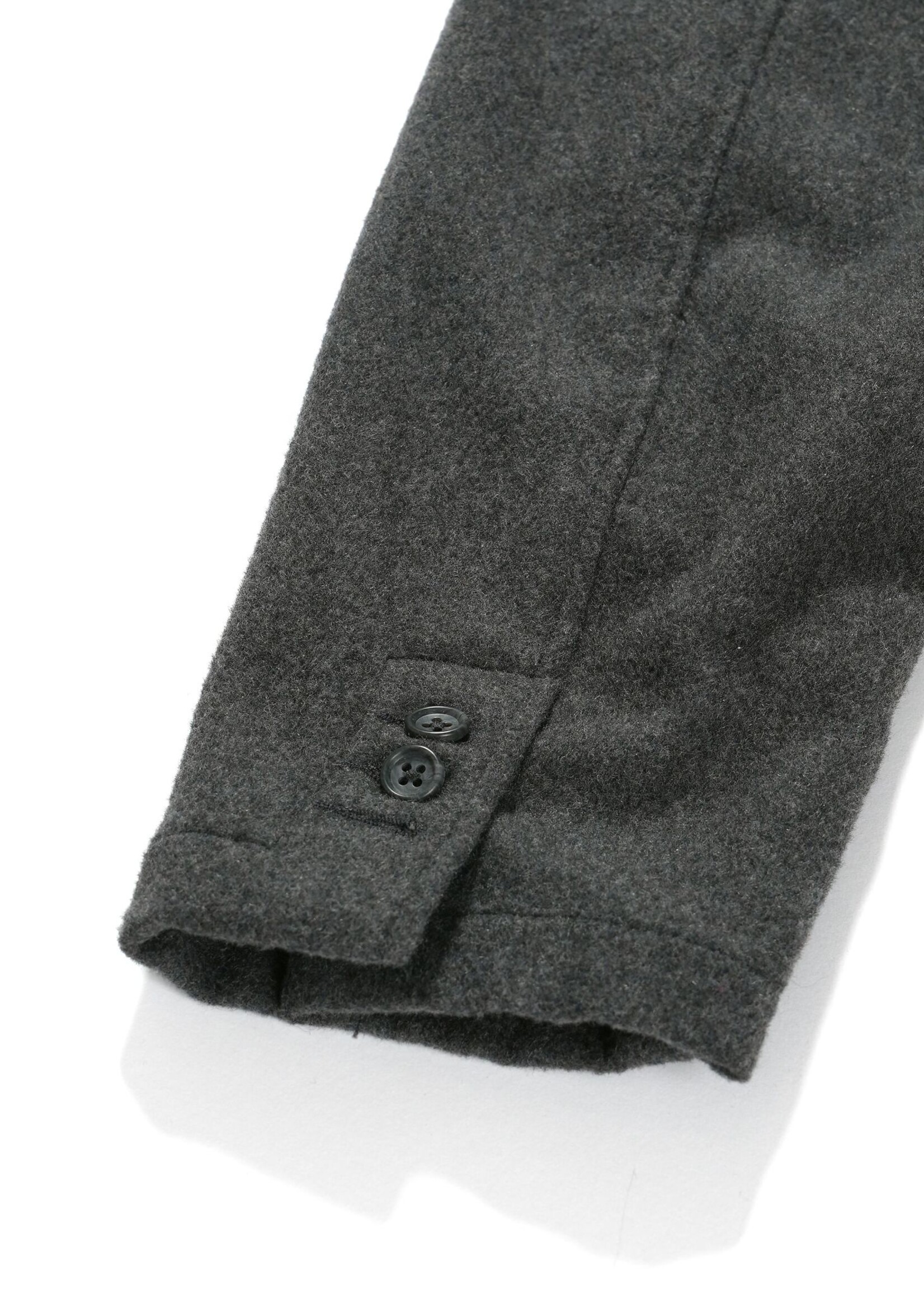 Engineered Garments Engineered Garments Loiter Jacket Grey Wool Poly Flannel