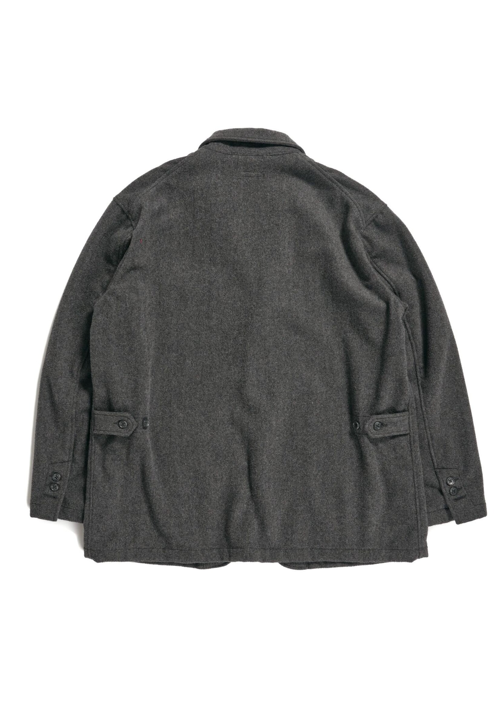 Engineered Garments Engineered Garments Loiter Jacket Grey Wool Poly Flannel