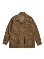 Engineered Garments EG Suffolk Shirt Jacket Khaki Cotton 8W Corduroy