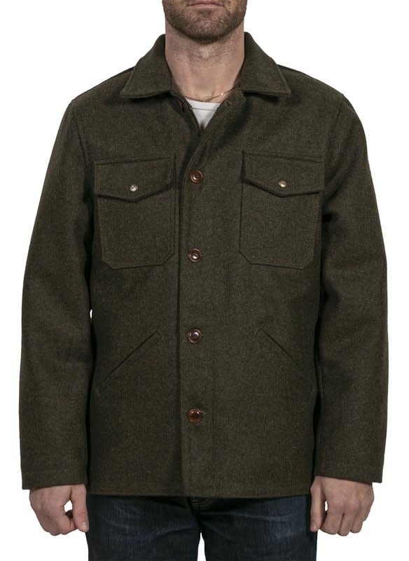 Schott Grandville Field Jacket Olive Wool / Nylon (7325)