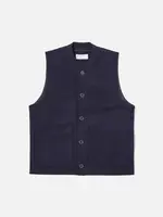 Universal Works Universal Works Mowbray Waistcoat Poly / Wool Navy