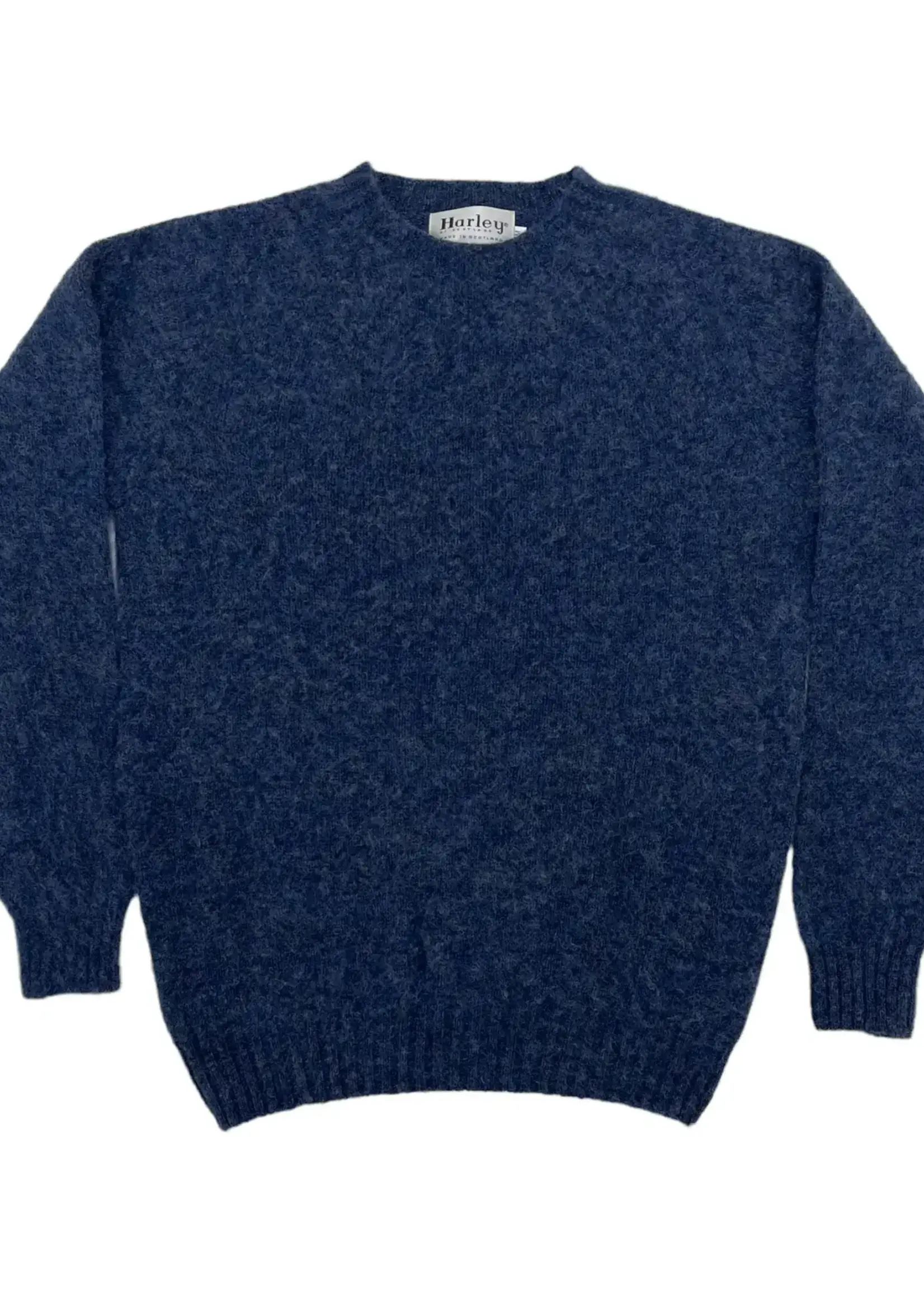 Harley Harley Denim Shetland Wool Crew Neck