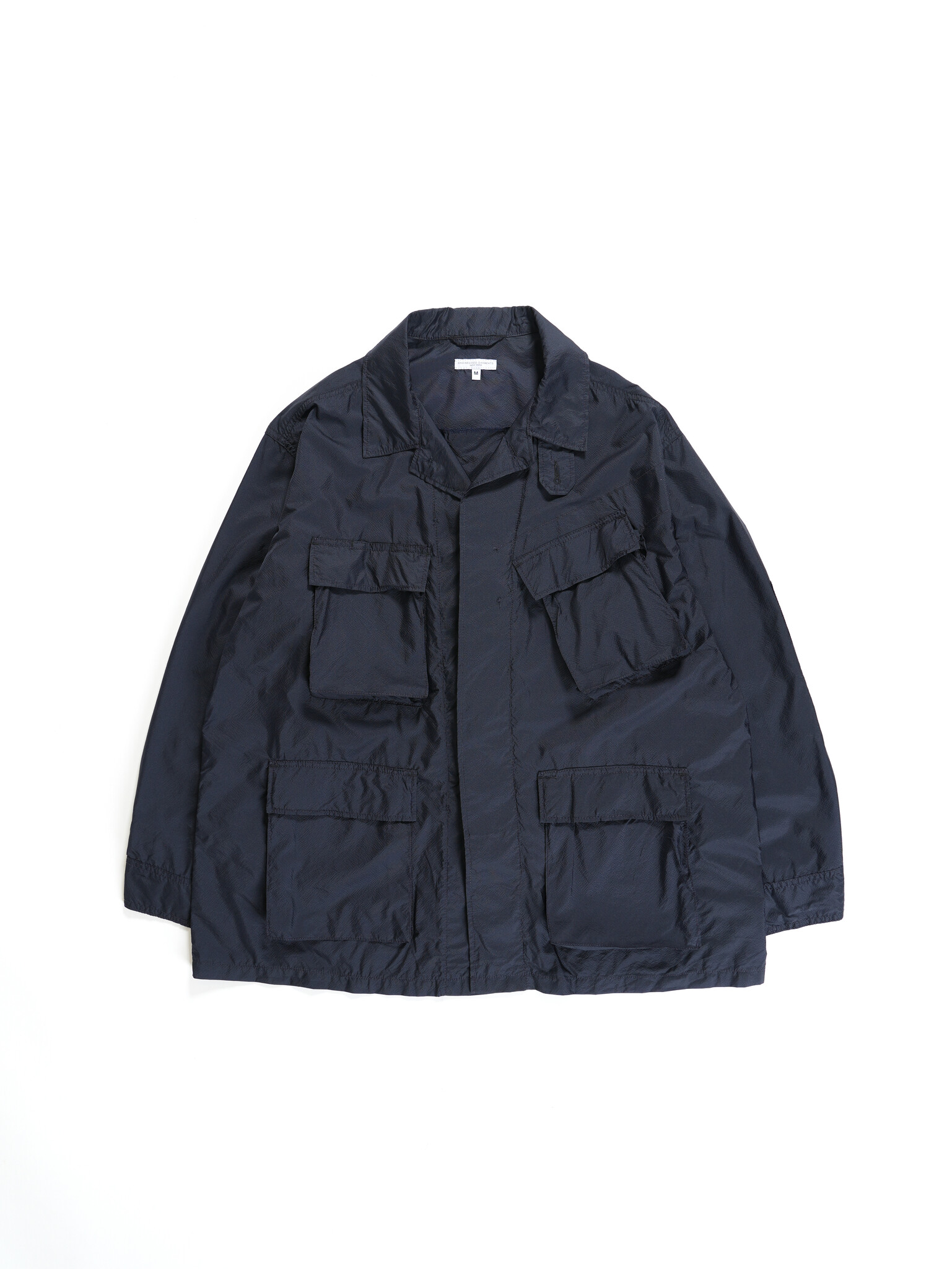 Engineered Garments BDU Jacket Navy Micro Ripstop (24S1D002 Engineered Garments BDU Jacket Navy Micro Ripstop (24S1D002