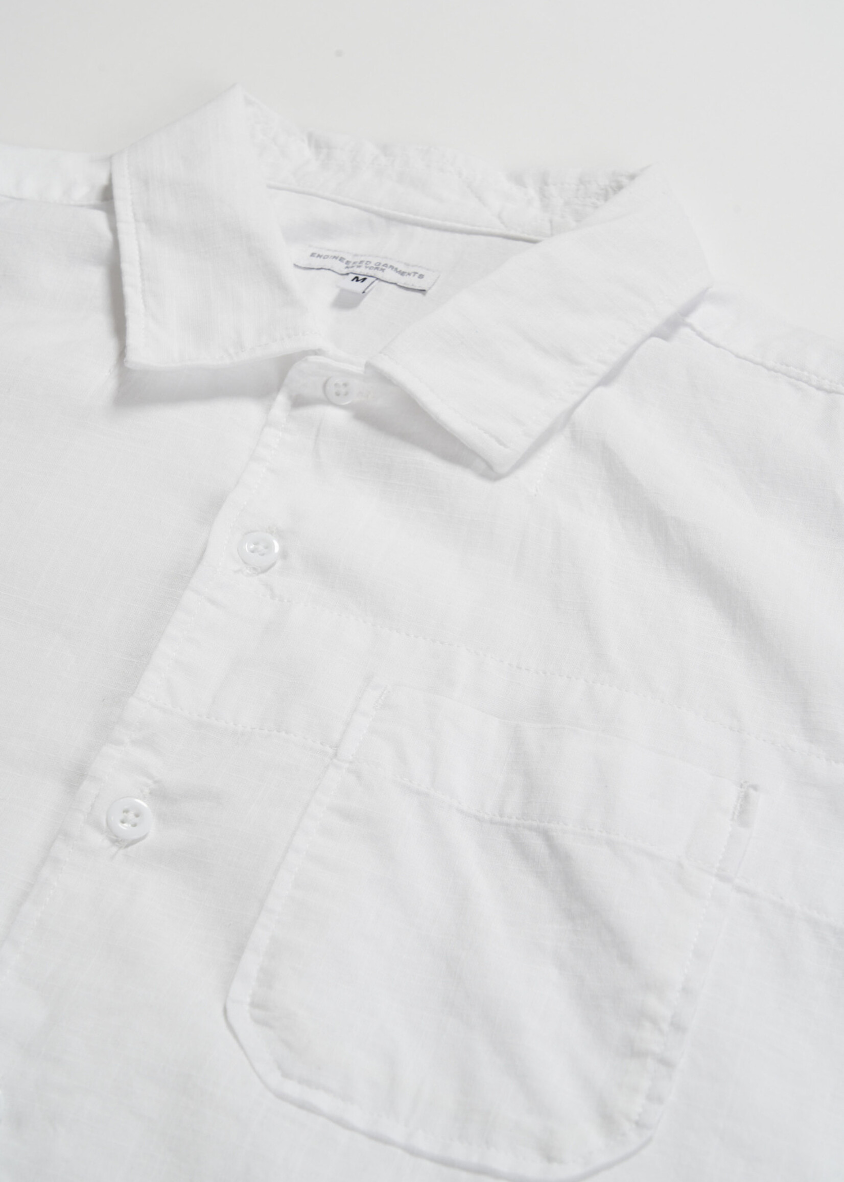 Engineered Garments Engineered Garments Camp Shirt White Cotton