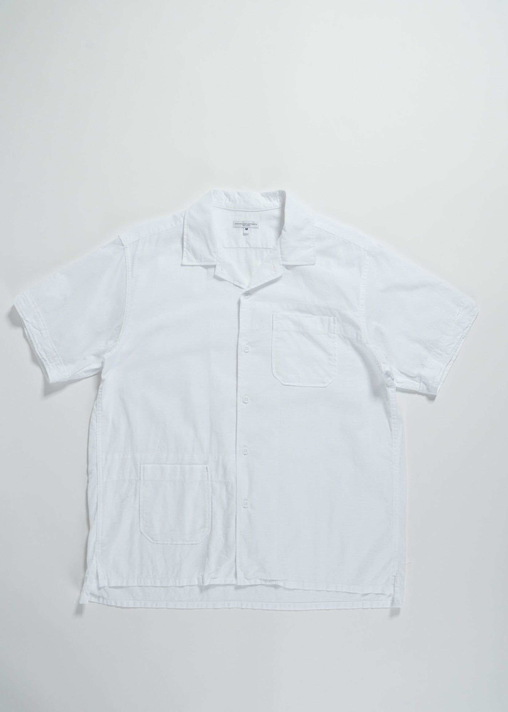 Engineered Garments Engineered Garments Camp Shirt White Cotton