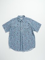 Engineered Garments Engineered Garments Popover BD Shirt Lt Blue Floral Lawn