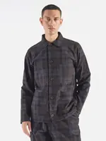 Universal Works Universal Works Coverall Jacket Oak Check Brown / Charcoal