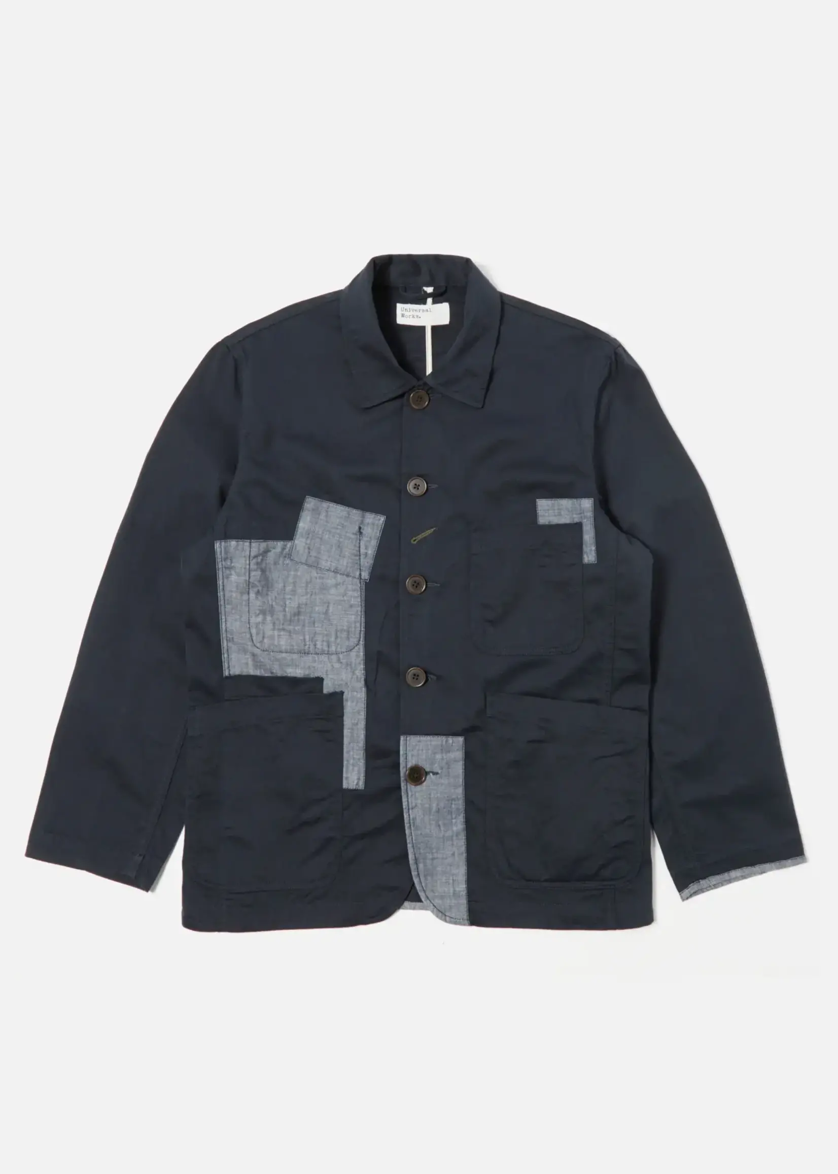 Universal Works Universal Works Patched Baker's Jacket Navy Twill
