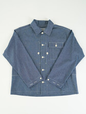 EG Workaday P44 Jacket Indigo Chambray (24S2WDD007