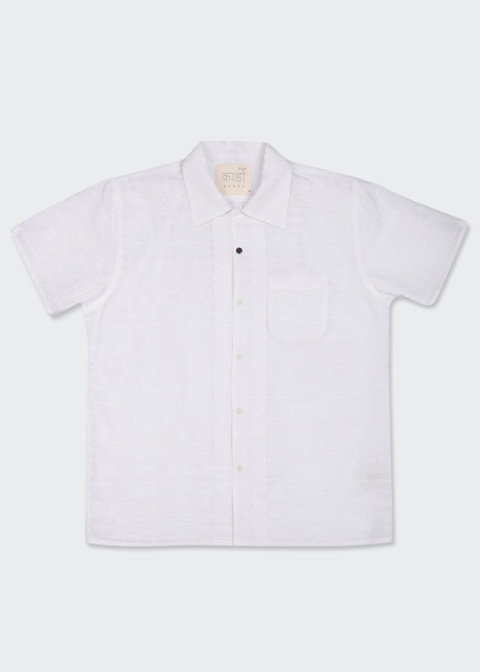 Kardo Kardo Chintan White Shirt